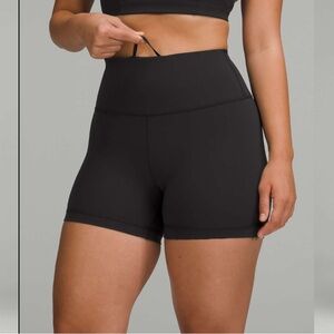 Lululemon wunder under train short contour 4”